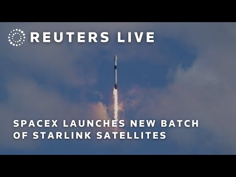 LIVE: SpaceX launches new batch of Starlink satellites