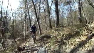 preview picture of video 'Kelley Branch MTB ride - Finger Lakes State Park'