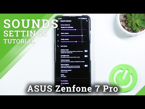 How to Find & Manage Sound Settings in ASUS Zenfone 7 Pro?