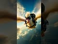 Coolest Duck Ever Goes Skydiving Shorts Shortsvideo