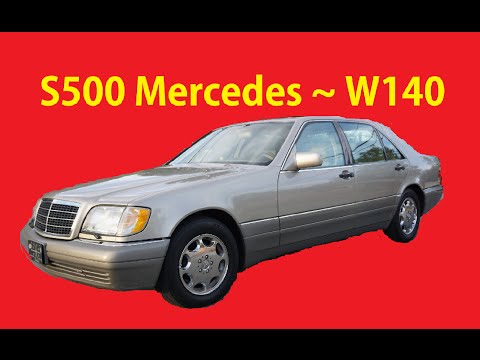 Mercedes Benz W140 S500 Video Car Review S Class Saloon Big Body