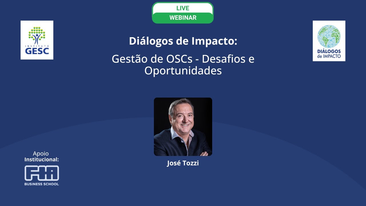 Gestão de OSCs - Desafios e Oportunidades