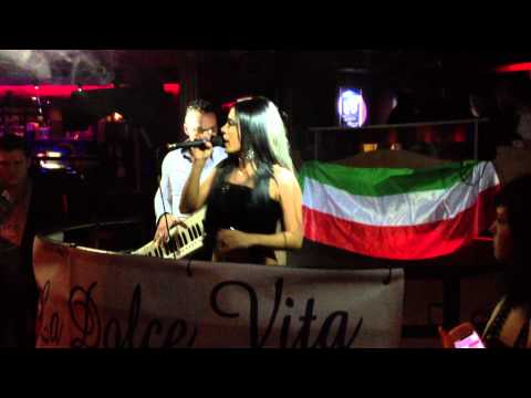Show NANDO FORTUNATO feat ALEXANDRA au Barocco pour ITALIAN STYLE