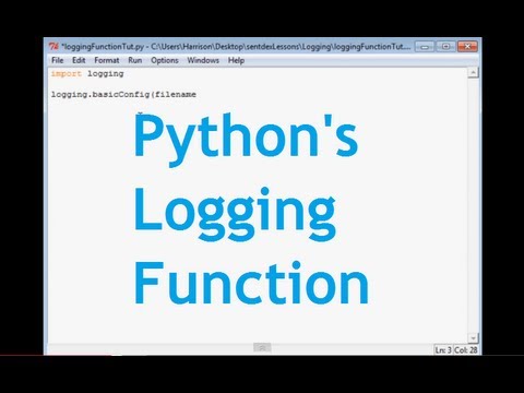 Python's Logging Function