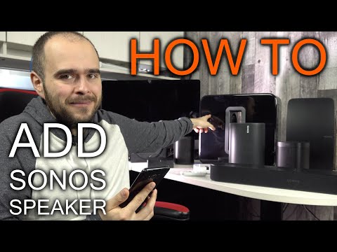 How to add Sonos Speaker to existing system