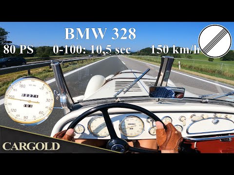 Thumbnail for BMW 328 Roadster, High Speed Test on German Autobahn, POV, Pure Sound, 150 kph! Pre war car by Supercar, BMW, Sports car, WiLL, Car, Vehicle, BMW 328