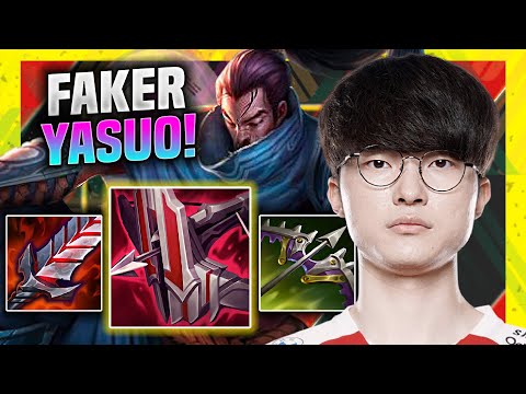 FAKER BRINGS BACK HIS ICONIC YASUO! - T1 Faker Plays Yasuo Mid vs Zoe! | Season 11
