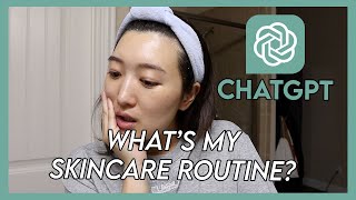 🤔 I ASKED ChatGPT FOR A SKINCARE ROUTINE / "챗GPT, 스킨케어 루틴 좀 짜줄래?" | Crystall Cho
