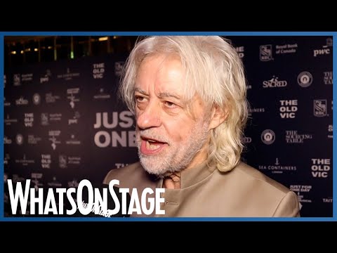 Just For One Day | Opening night for Live Aid musical with Bob Geldof