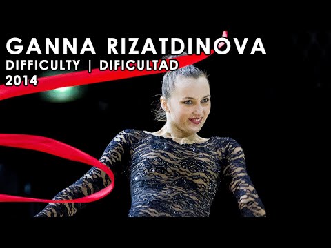 Ganna Rizatdinova Ribbon Difficulty 2014