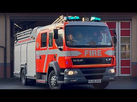 *RESERVE* - Lancashire Fire & Rescue Service - Hyndburn’s first pump turnout
