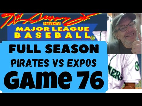 Ken Griffey Jr Presents | MLB | SNES | Expos | Full Season | Game 76