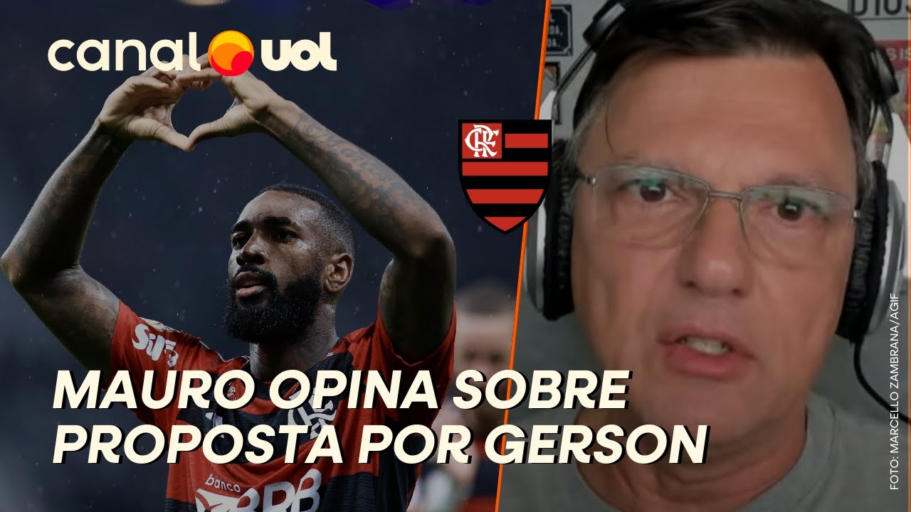 MAURO CEZAR: FLAMENGO NÃO ESTÁ MATANDO CACHORRO A GRITO PARA ACEITAR PROPOSTA DO ZENIT POR GERSON