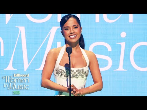 Becky G Presents Tyla With the Impact Award | Billboard Women In Music 2025