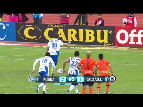 Resumen: Puebla 2-1 Cruz Azul