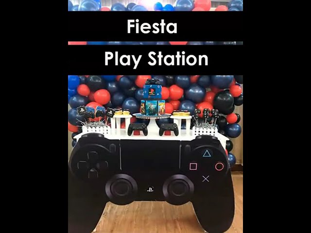 Vídeo relacionado con PIXHOTUL Lot de 4 manteles de mesa de videojuegos - Decoraciones de fiesta de plástico - Decoraciones de cumpleaños azules para niños y niños - 130 x 220 cm