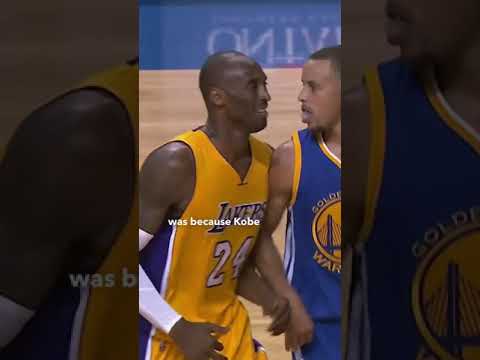 Steph Curry explains his moment against Kobe Bryant! #shorts