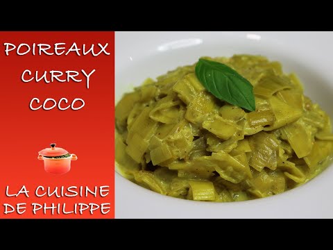 Leek Coconut Curry