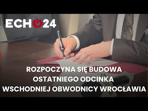 Rozpoczyna się budowa ostatniego odcinka Wschodniej Obwodnicy Wrocławia