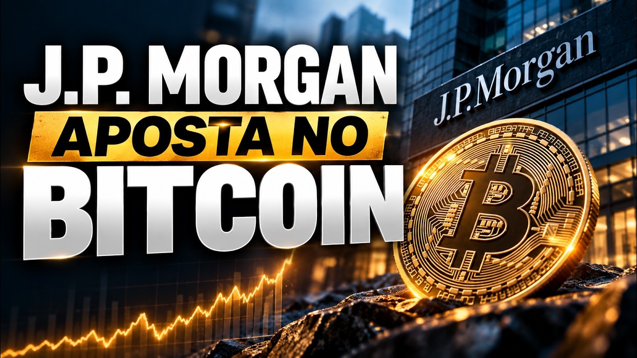 BITCOIN PARA APOSENTADORIA? A ANÁLISE DO J.P. MORGAN MUDA O JOGO!
