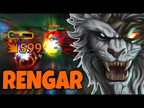 Wild Rift Rengar Jungle Gameplay in Season 20 Build & Runes