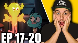The Amazing World Of Gumball S3 Ep 17-20 (REACTION