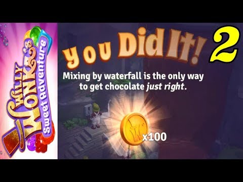 Willy Wonka's Sweet Adventure - Gameplay Walkthrough #2 - Level 19 Complete (iOS, Android)
