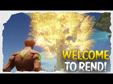 Welcome To Rend! New Fantasy Survival Game! - Rend Gameplay - Pt. 1