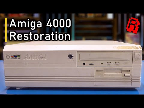 Commodore Amiga 4000 Trash to Treasure (Pt1) - Meet the A4000