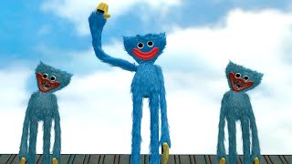 I Found A Lot of HUGGY WUGGY FROM POPPY PLAYTIME IN THE CITY (Garry's Mod)