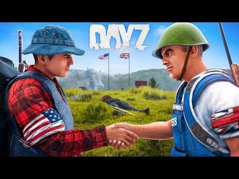 BEFRIENDING the ENEMY on DayZ's DEADFALL Map ft. TheRunningManZ