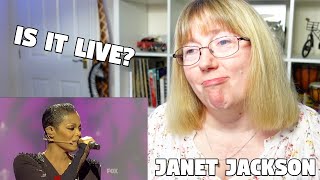 Vocal Coach Reacts to Janet Jackson &#39;Again/Nothing/Nasty&#39; American Idol 2010 - Is it live?