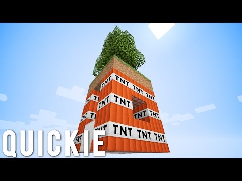 Minecraft: The Simple Tree Bomb Trap
