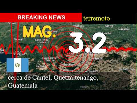 😱🚨 Terremoto cerca de Cantel, Quetzaltenango, Guatemala actualizaciones en vivo hoy: un temblor de m