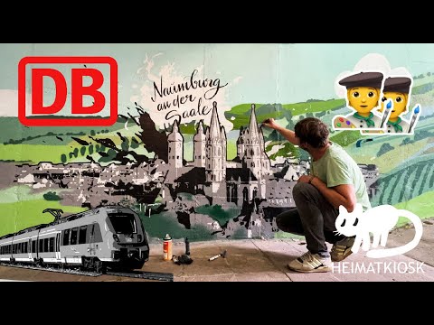 Licht im Tunnel | Deutsche Bahn - Naumburg an der Saale | Graffiti Tutorial