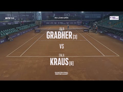 (3) Julia Grapher (AUT) vs  (6) Sinja Kraus (AUT) - Game, Set, Match