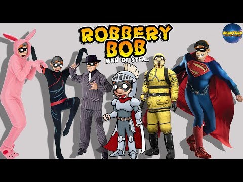 Robbery bob hack Man Of Steal - All Costume { Super, Bunny, Hazmat, Knight Amor, Ninja, Stylish }