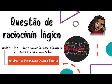 Questão de raciocínio lógico 04