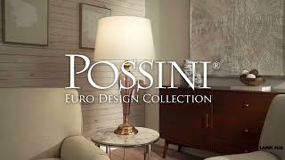 1_Watch A Video About the Possini Euro Clarrissa Fluted Vase Pink Glass Table Lamp