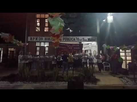 Mateada Literaria 25 CORO VOLVER A VIVIR. Puerto Tirol. Chaco. Argentina. 