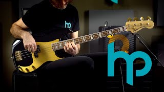 Video thumbnail for Squier 40th Anniversary Precision Bass Gold Edition elektromos basszusgitár by HangszerPláza