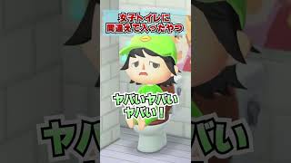 女子トイレに間違えて入ったやつwww[あつまれどうぶつの森]