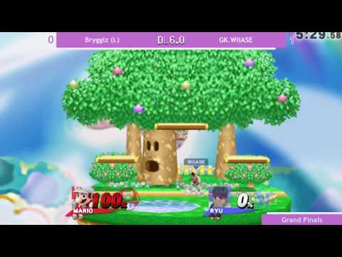 DrømmeLAN 6.0 - WiiU Grand Finals - Bryggiz (L) VS GK.WiiASE