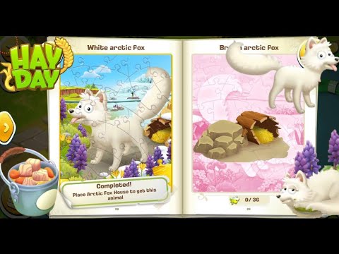 Hay Day - White Arctic Fox | Level 196