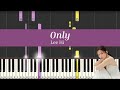 [Sheet] Lee Hi - Only | Piano Tutorial