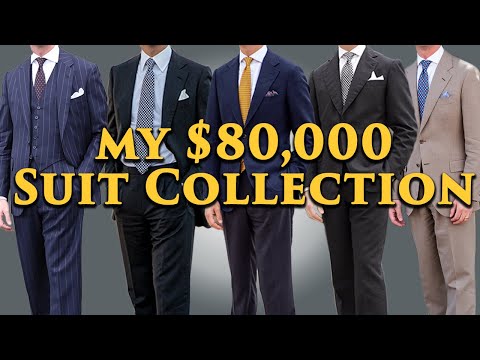 My $80,000 Bespoke Suit and Jacket Collection [CLOSET TOUR]