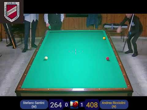 10° Carraresi - Stefano Santini (M)  Vs  Andrea Ricciolini (N)