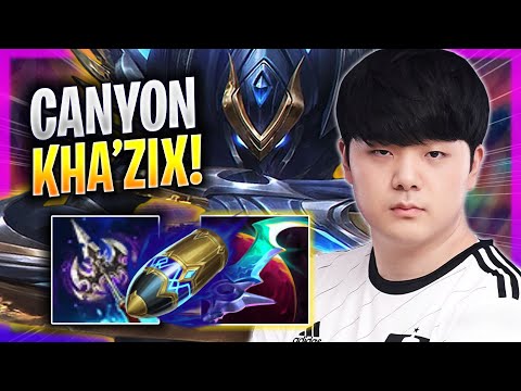 CANYON IS SUPER CLEAN WITH KHA'ZIX! - DK Canyon Plays Kha'zix JUNGLE vs Lee Sin! | Season 2023