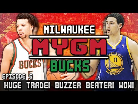 NBA 2K15: MyGM Ep. 6 - Milwaukee Bucks | HUGE TRADE! BUZZER BEATER! WOW! | PC (60 FPS)