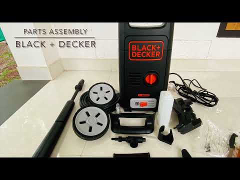 Black and decker bxpw1600e high pressure washer with 2 years...